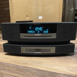 Bose Wave Music System 3 - Multi Disc Changer - Black